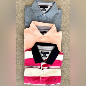 Tommy Hilfiger - Set of 3 Polo Shirts. XL, pre-owned - $25